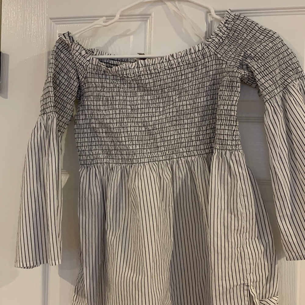 Off the shoulder shirt